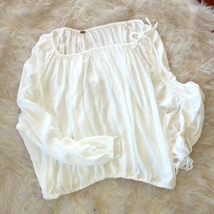 Free people off the shoulder blouse